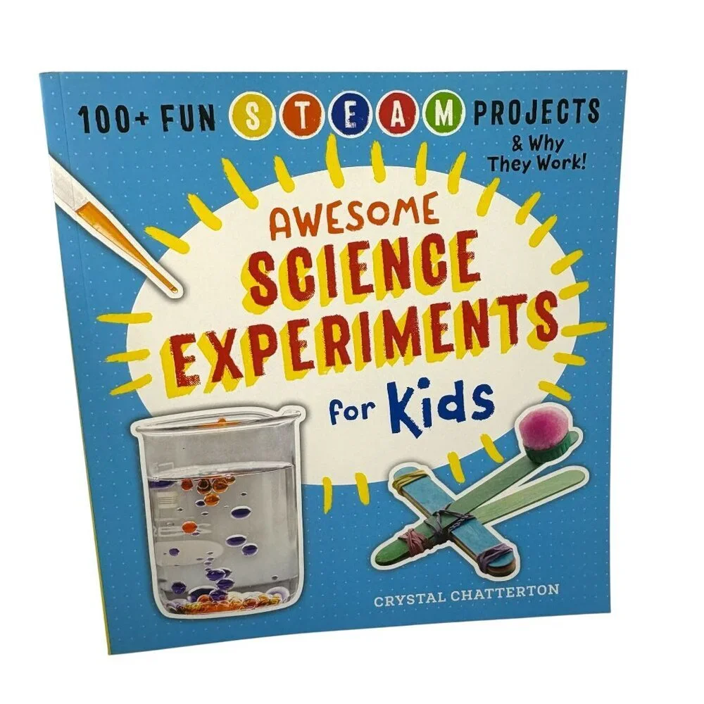 Science Experiments for Kids Books Steam Projects Book